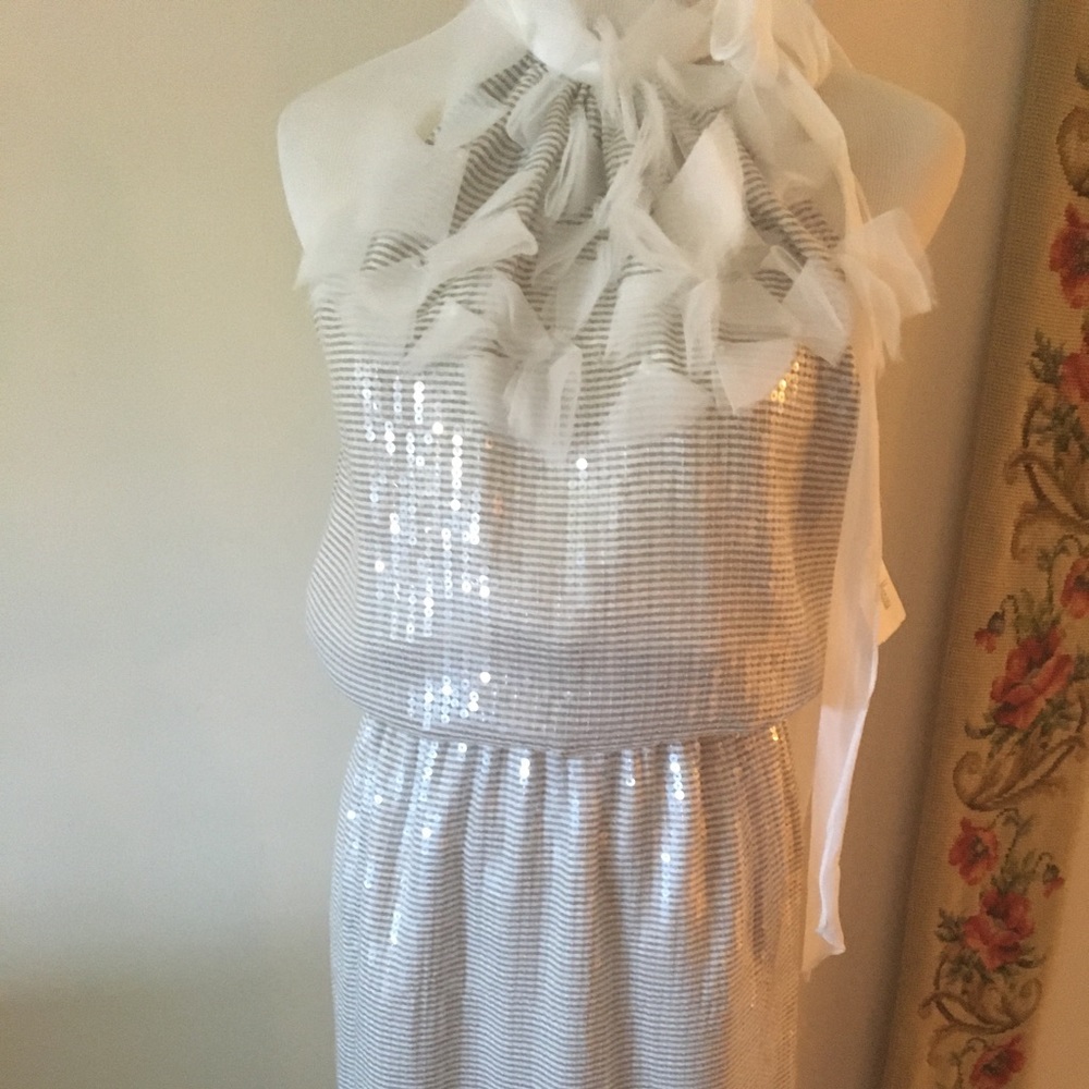 Kathy Hilton dress with sequins- stunning